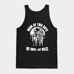 MOM OF TWO BOYS Tank Top